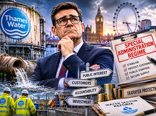 Burnham Weighs Emergency Takeover of Thames Water as PM Prepares to Tighten Public Control