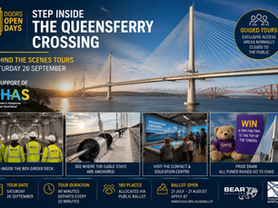 Queensferry Crossing Opens Its Doors Again to Support Children's Charity