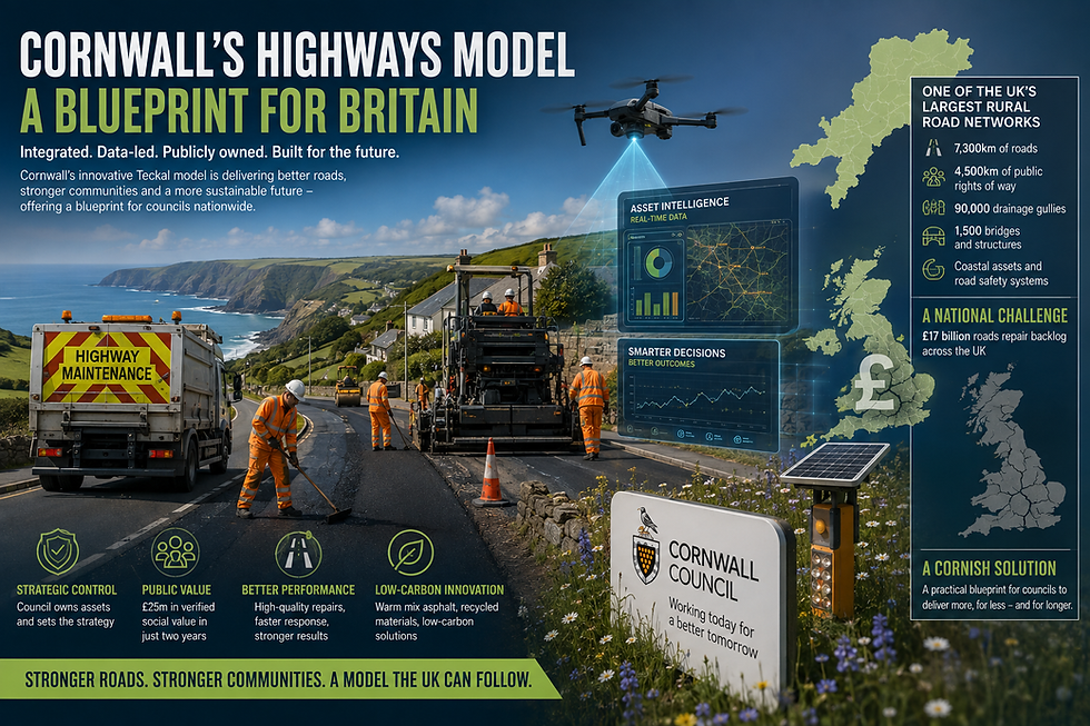 Opinion: Cornwall Has Quietly Built a Highways Model the Rest of Britain Should Be Studying
