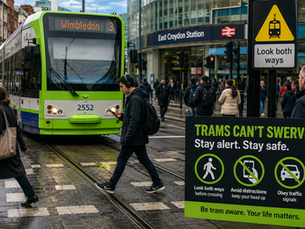 TfL Urges Greater Vigilance Around Croydon Tram Tracks as Safety Concerns Persist