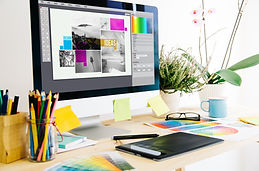 Graphic design and website design services