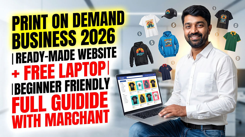 PrintOnDemand, PODBusiness, OnlineBusiness, WorkFromHome, StartYourBusiness, DigitalBusiness, OnlineIncome, BusinessOpportunity, LowInvestmentBusiness, StartupIndia, EarnFromHome, PassiveIncomeIndia, SideHustleIndia, MakeMoneyOnline, FinancialFreedom, IncomeOpportunity, EarnOnlineIndia, BeYourOwnBoss, TshirtBusiness, CustomTshirts, PrintOnDemandIndia, ClothingBrandIndia, StreetwearIndia, GraphicTees, CustomPrinting, MerchBusiness