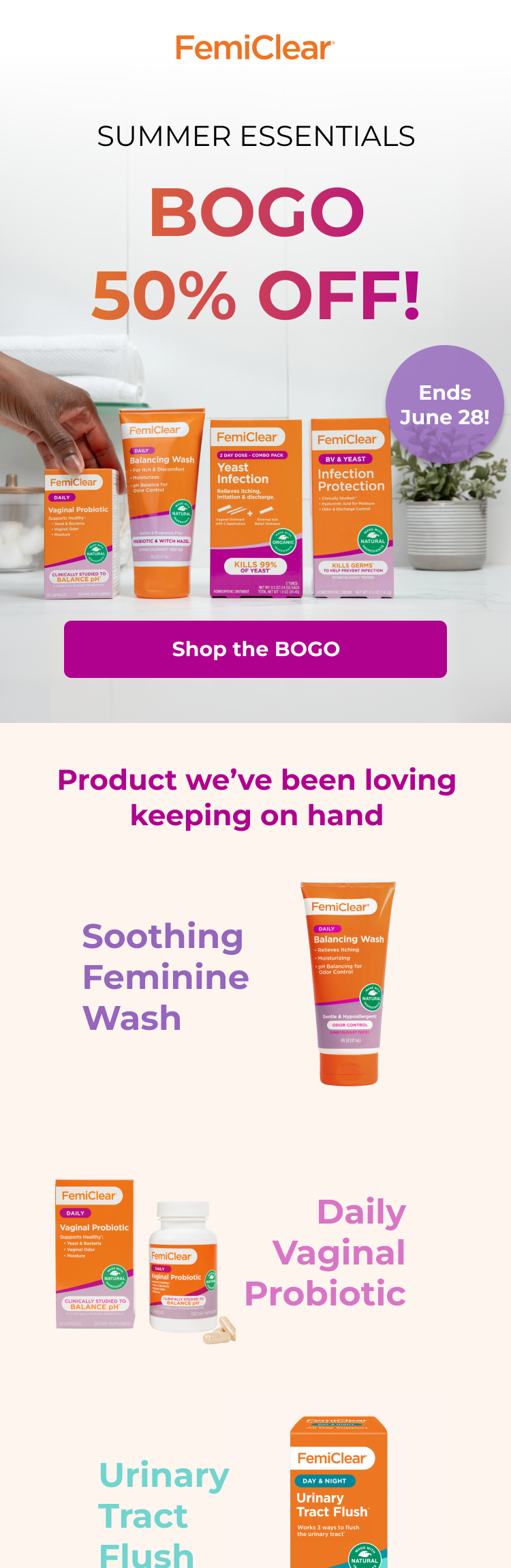 FemiClear subscription retention case study BOGO offer