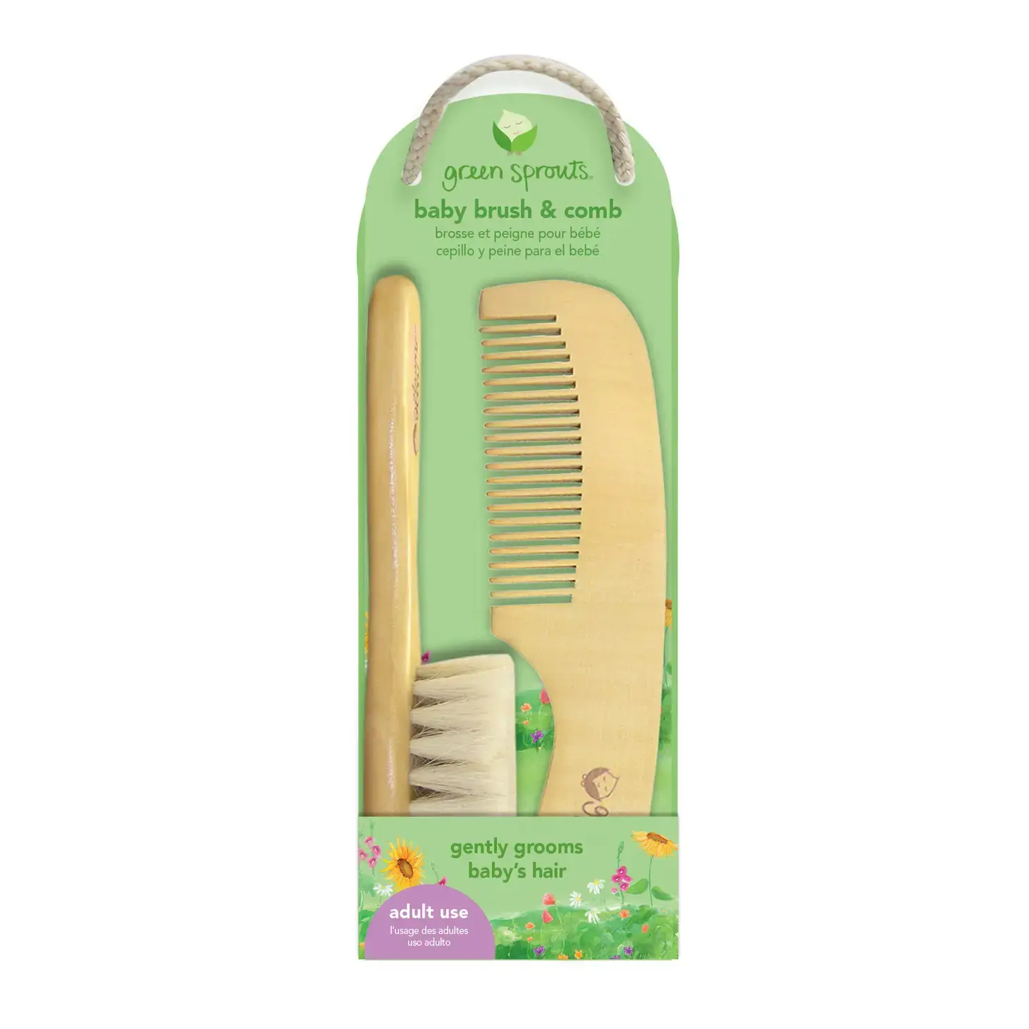 Green Sprouts Baby Brush & Comb
