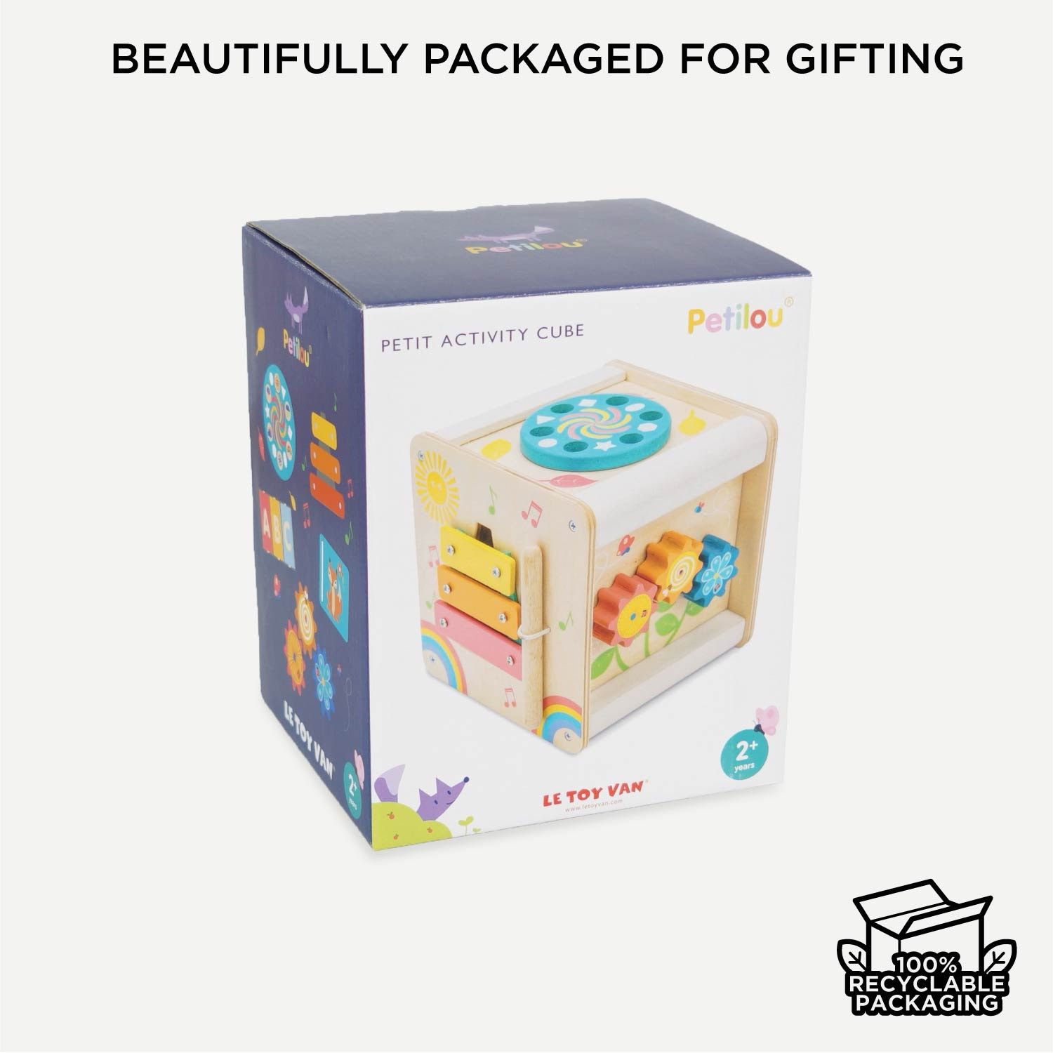 Activity Wooden Cube