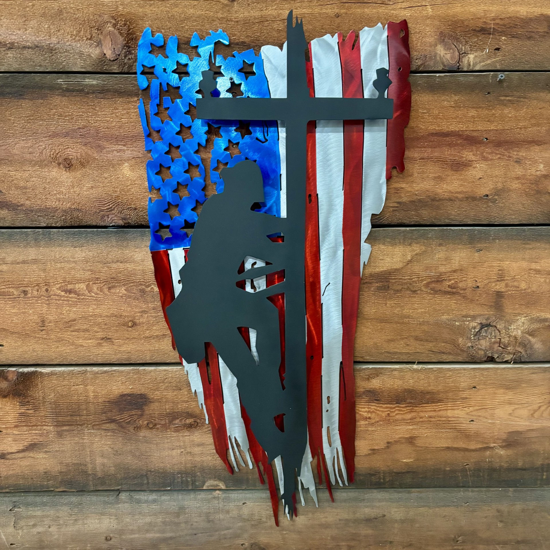 Tattered Lineman Flag