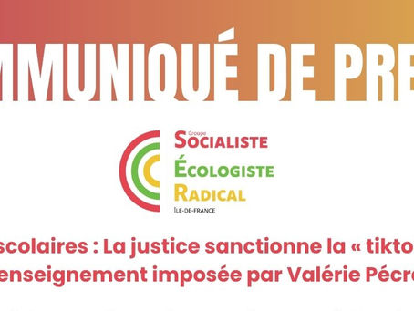 Manuels scolaires : La justice sanctionne la « tiktokisation » de l'enseignement imposée par Valérie Pécresse