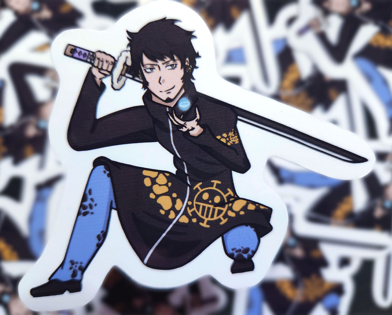 Trafalgar D Water Law Sticker