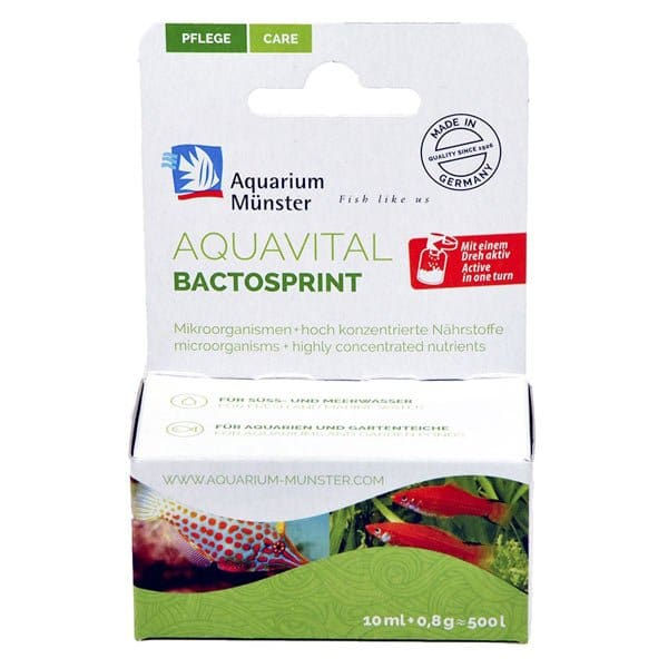 AQUAVITAL BACTOSPRINT ACCELERATEUR PHASE DE DEMARRAGE D'UN AQUARIUM