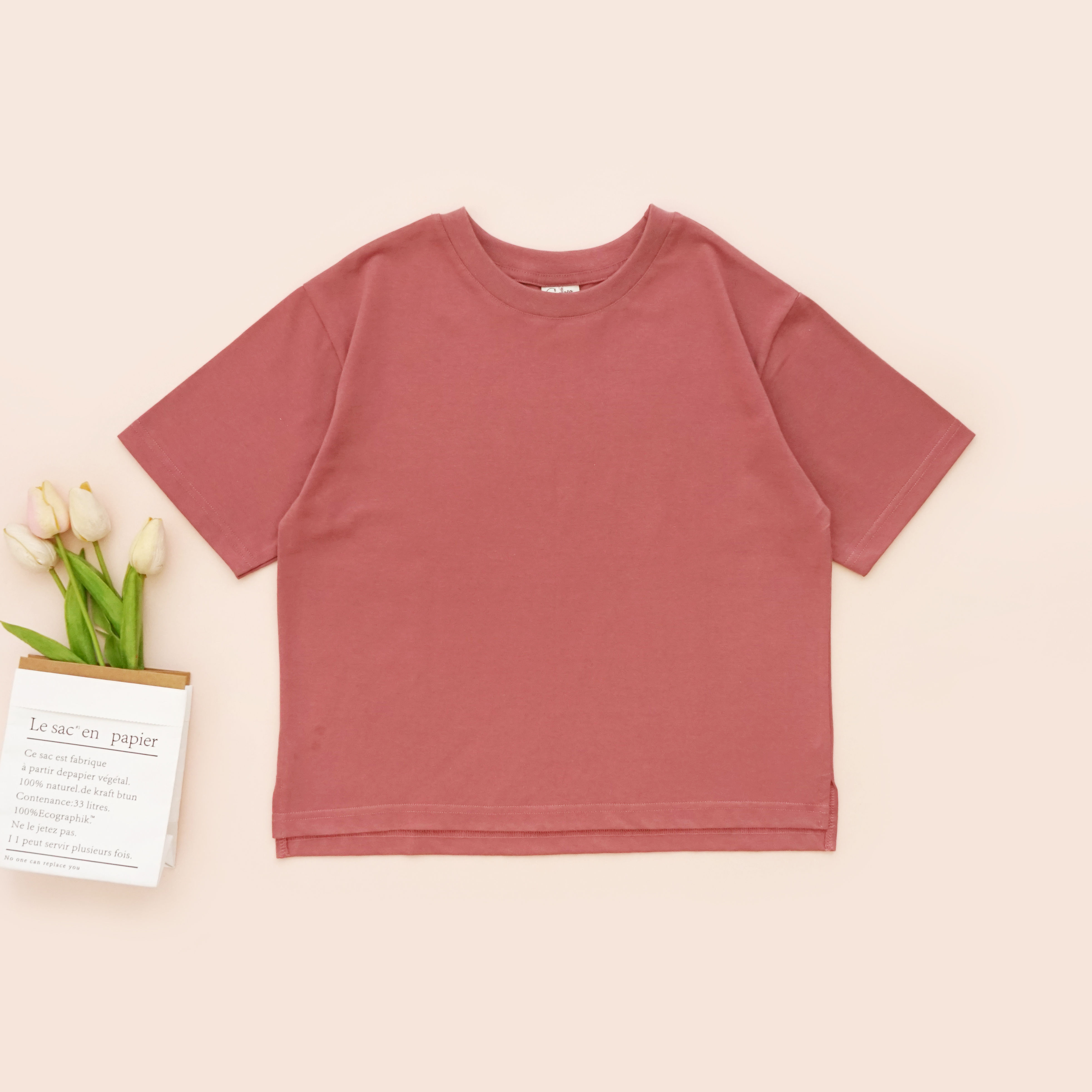Bidari Tee - Pink Plum