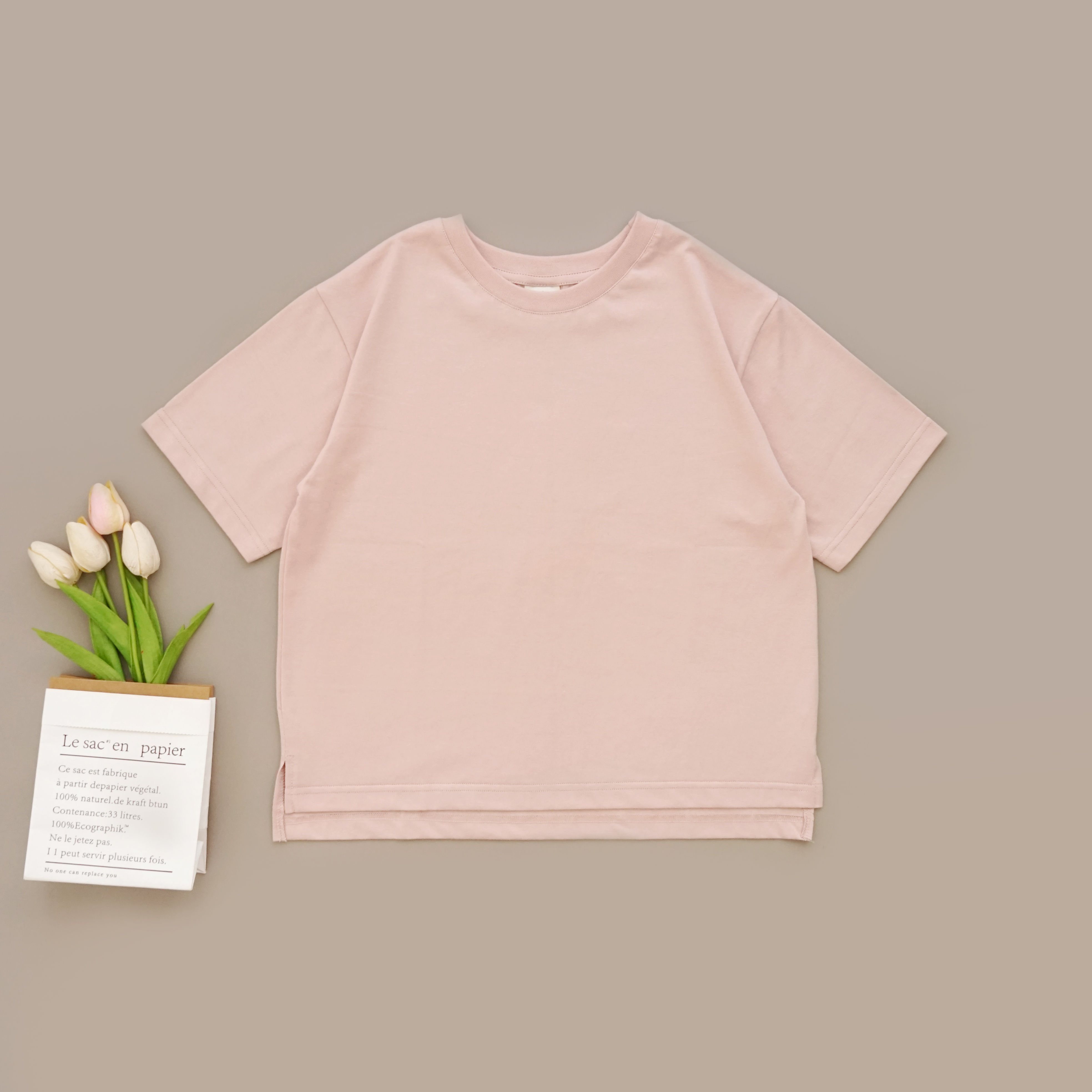Bidari Tee - Light Rose