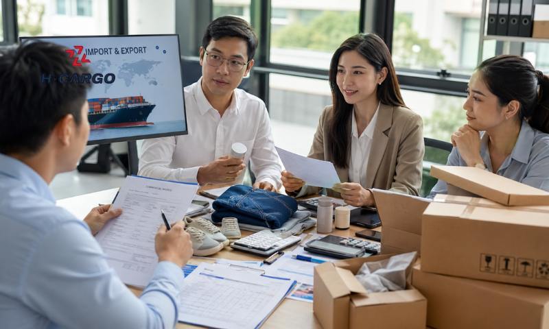 Tư vấn và trao đổi đơn hàng xuất nhập khẩu