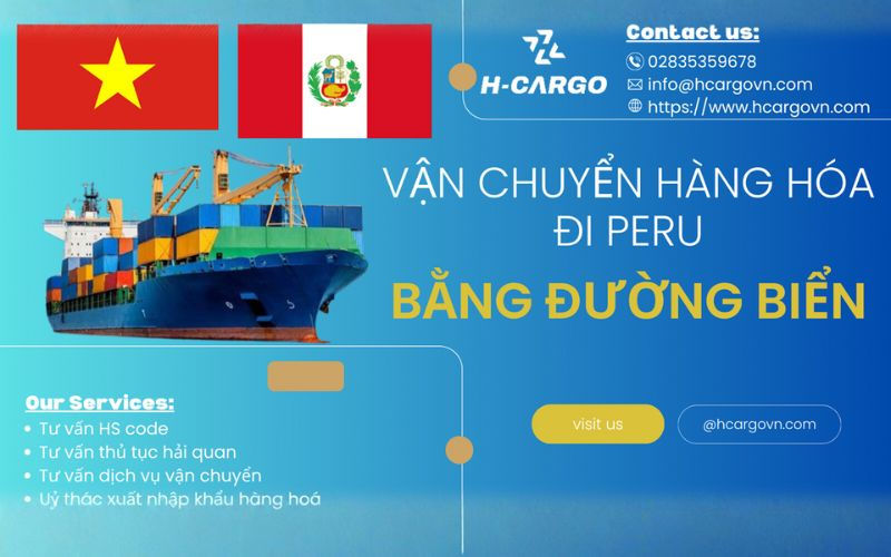 Vận chuyển hàng hóa đi Peru