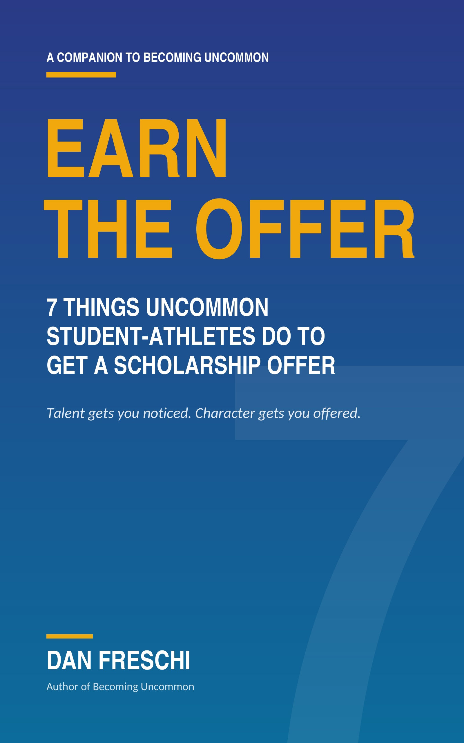 how to get an athletic scholarship