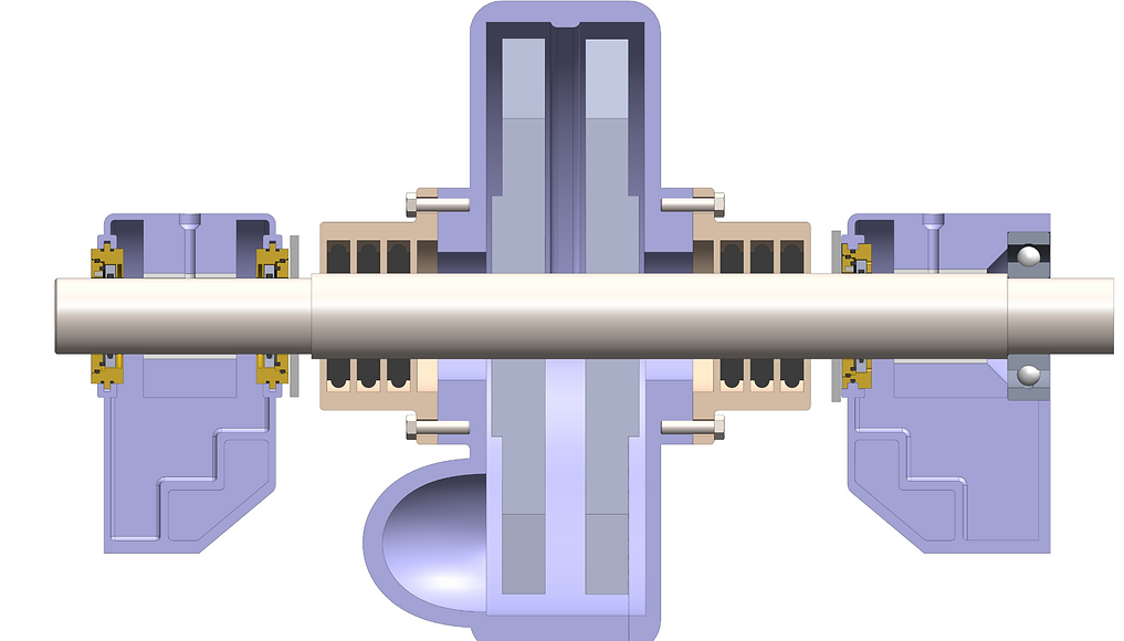 Isomag Bearing Isolator installed in Steam Turbine