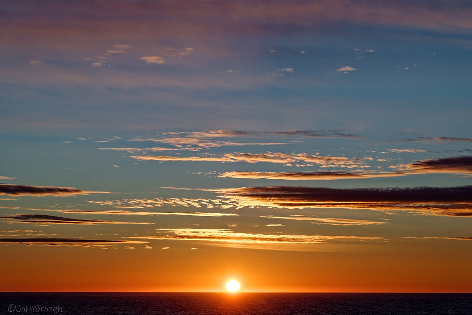 Sunset Navchak fjord