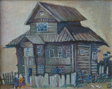 Old house with mezzanine_oil_45_50_2005.tif