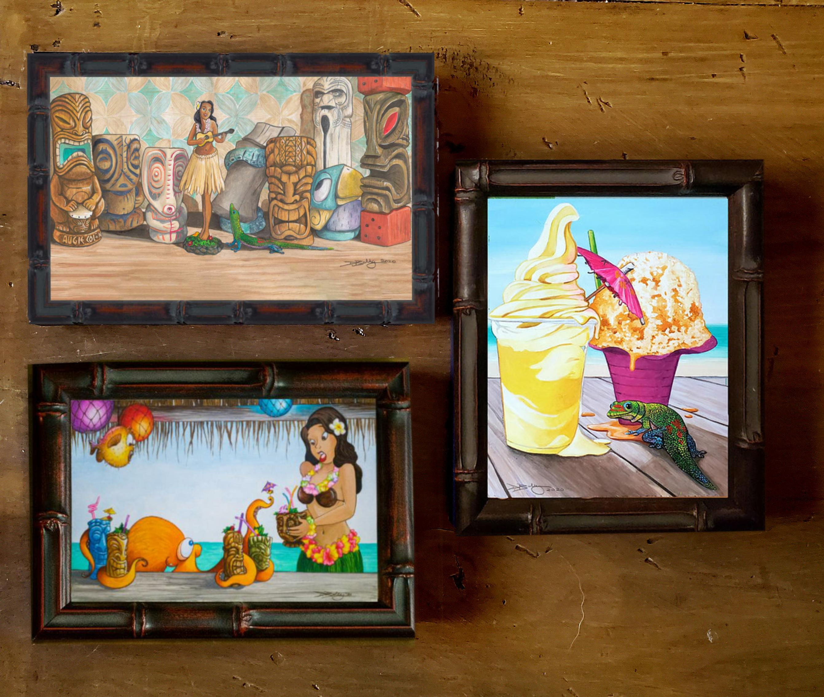 QuaranTiki Mini Prints PHASE 3 (sold individually)