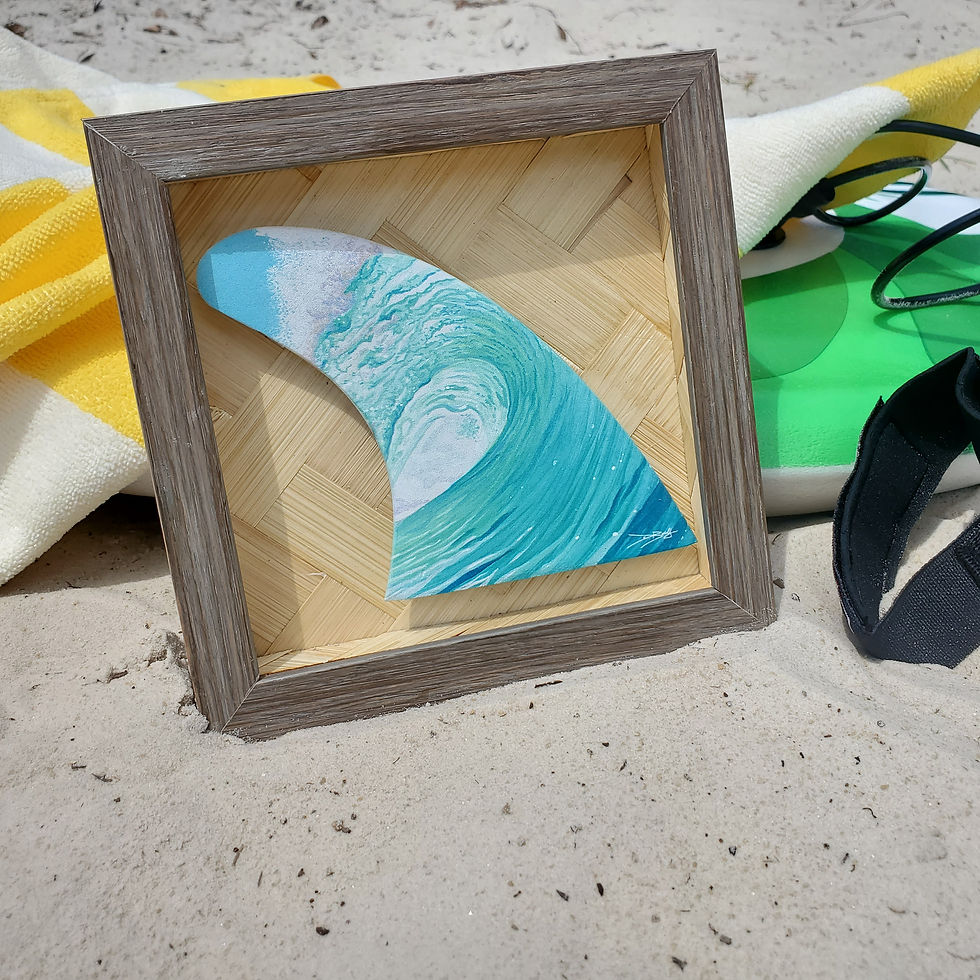 Thumbnail: Single Surf Fin Shadowbox (6 styles)