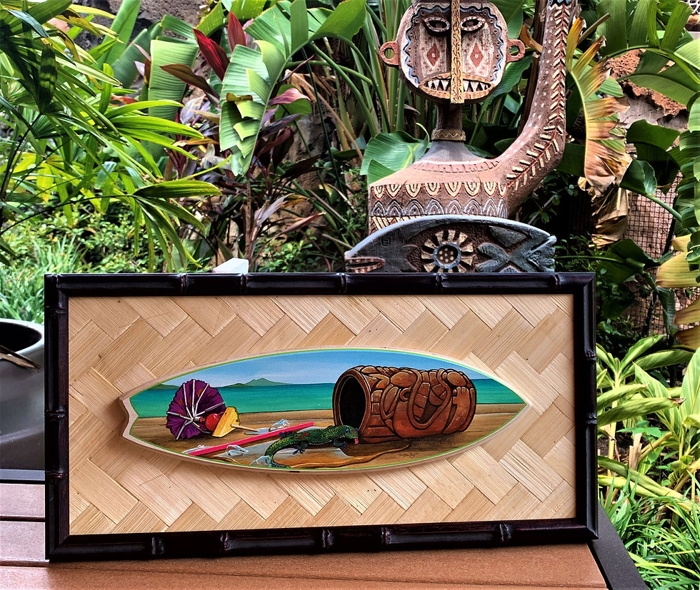 Thumbnail: Mai Tai, Your Tai Surfboard (Bamboo Frame)