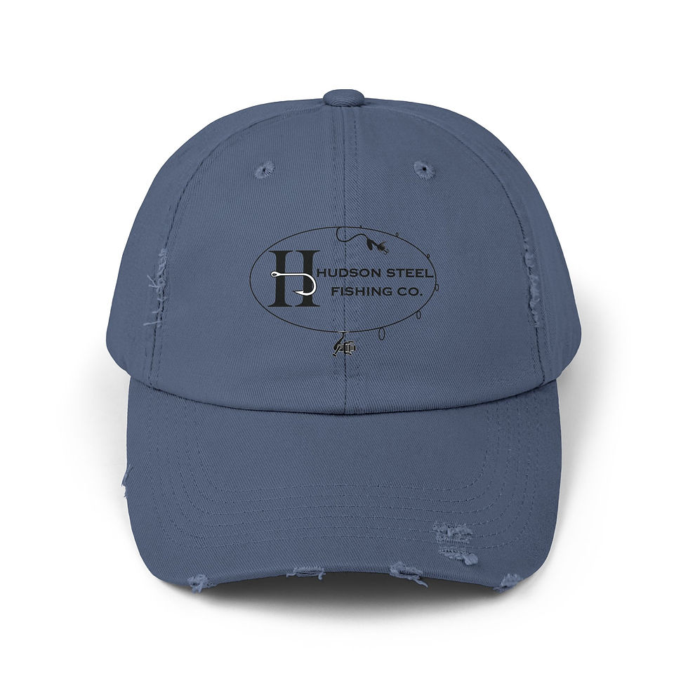 Thumbnail: Hudson Steel Fishing Co. Distressed Cap