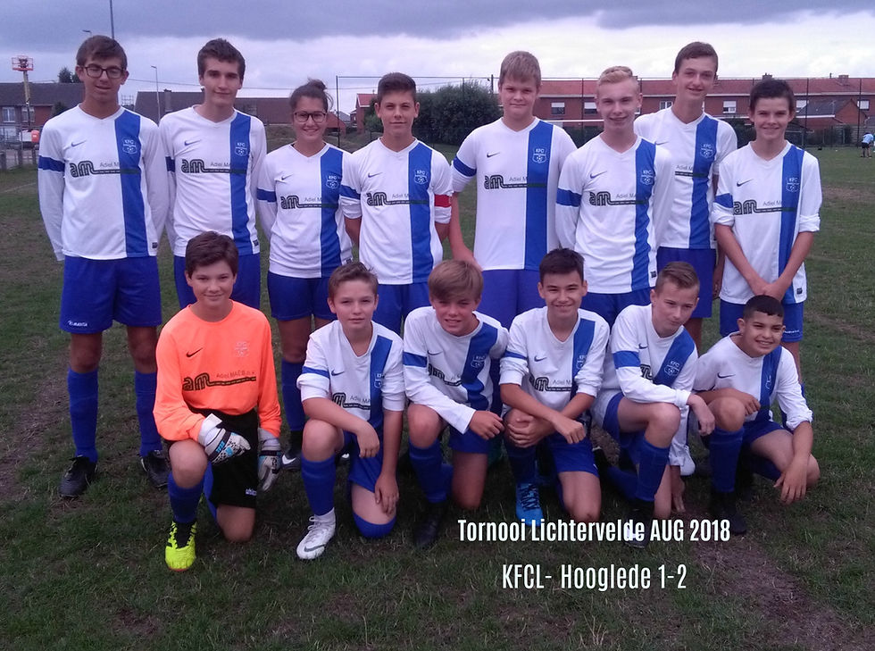 Tornooi Lichtervelde 2018