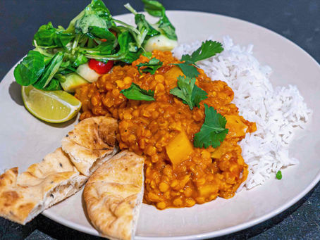Dahl de lentilles corail