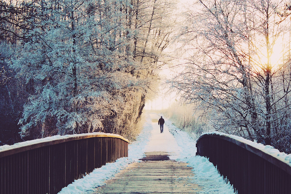 Walking winter