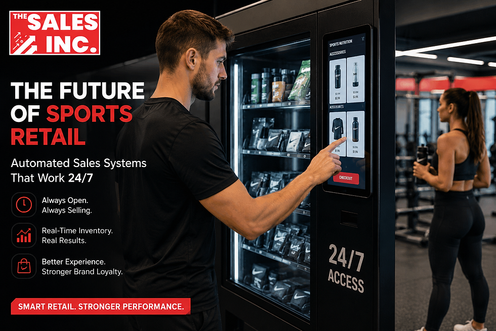 The Future of Sports Retail: Automated Sales Systems That Work 24/7