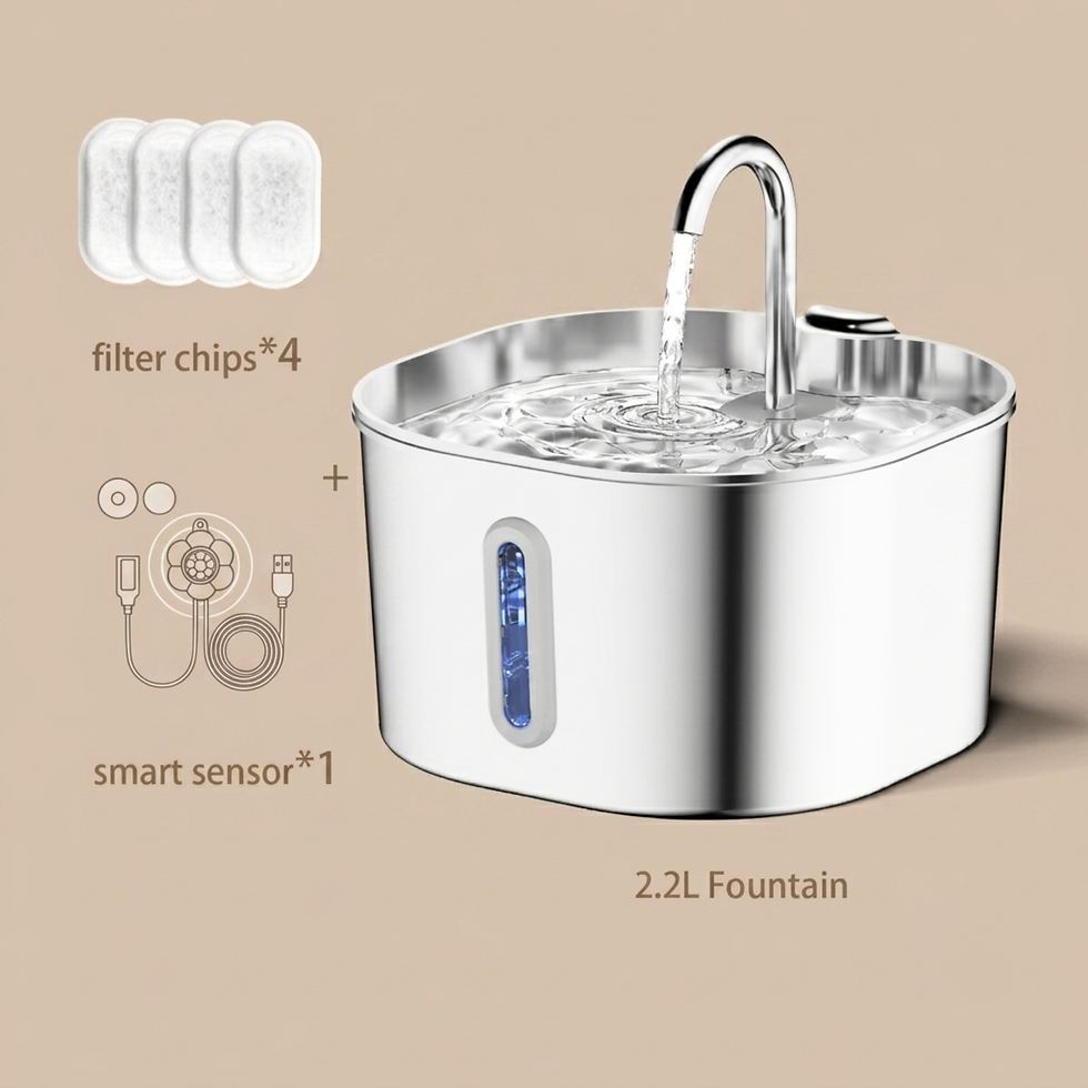 Thumbnail: PureFlow Stainless Steel Fountain