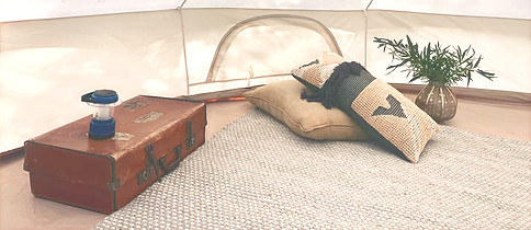 rustic decor bell tent