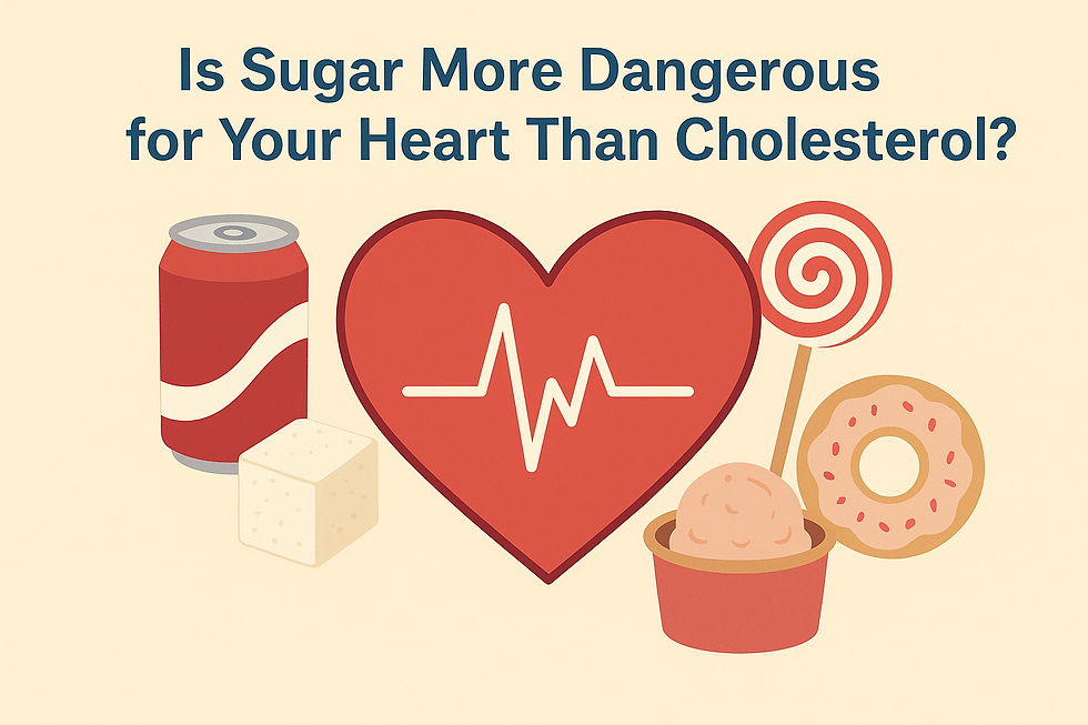 Is Sugar More Dangerous for Your Heart?