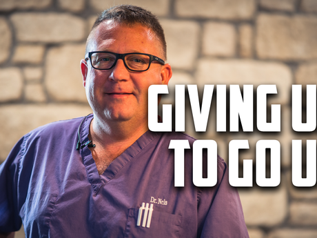 You Have To Give Up To Go UP