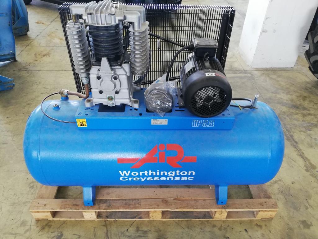 COMPRESSORE 5,5 HP NUOVO WORTHINGTON/ATLAS COPCO