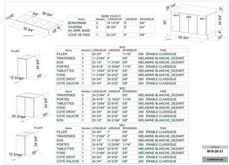 Custom built-in millwork workshop-ready model