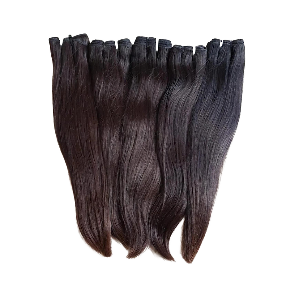 100% RAW Straight Bundles