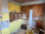 Home interior undergoing structural alterations and remodelling.