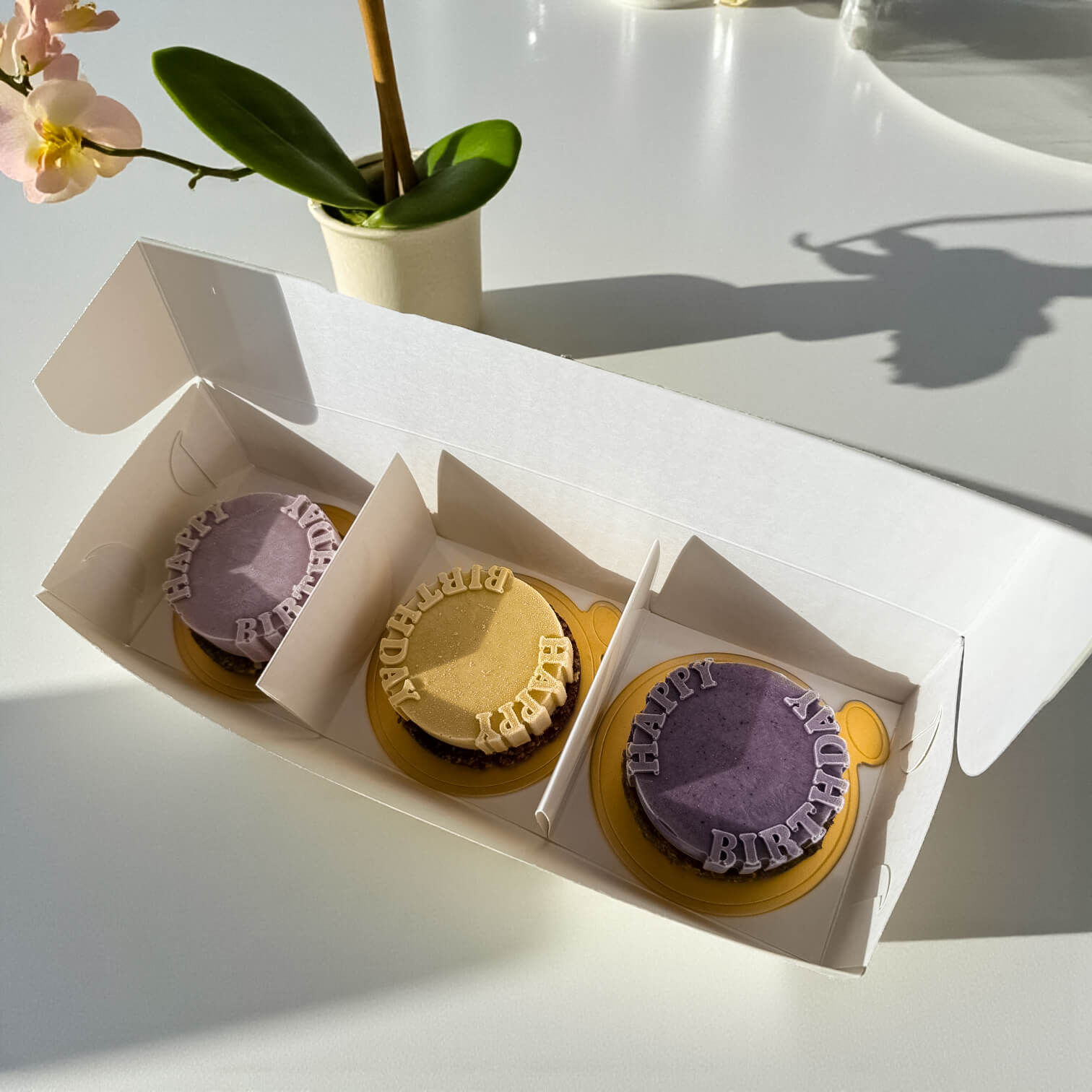 Set B-Day Mini Cakes