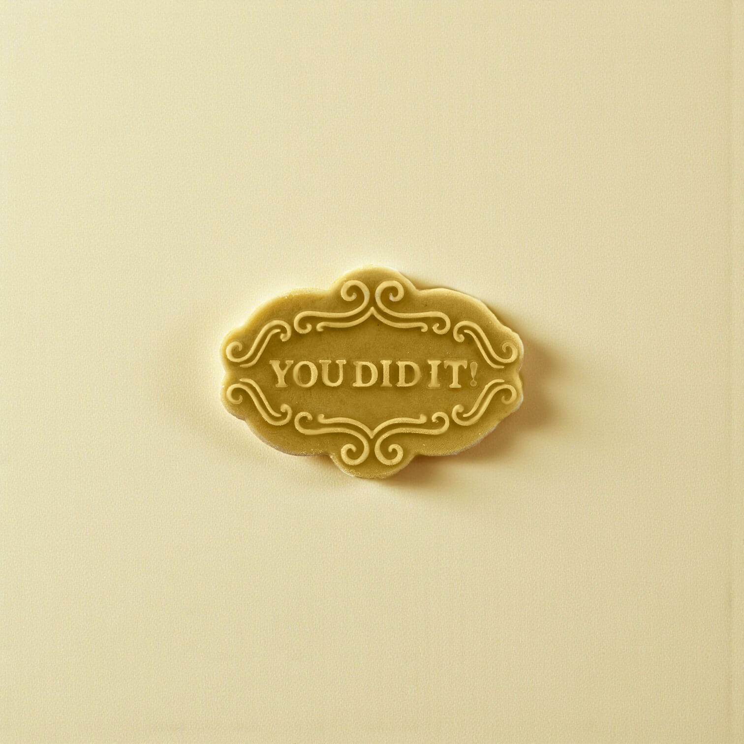 Edible Cake Topper You Did It