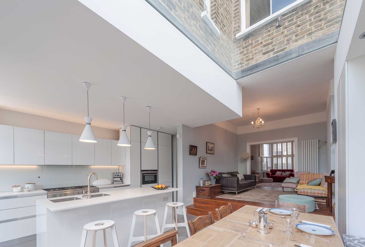 Luis Trevino Architects — Rear extension and refurbishment of a small terrace house in North London