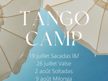 Stage d'été Tango Camp