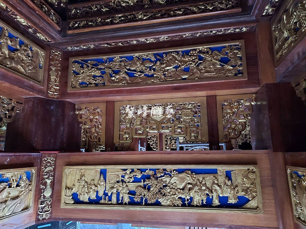 縮圖：廟宇建築_結網藻井天花板06