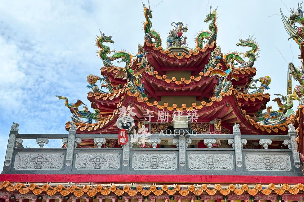 廟宇建築_雙龍觀音石欄杆02