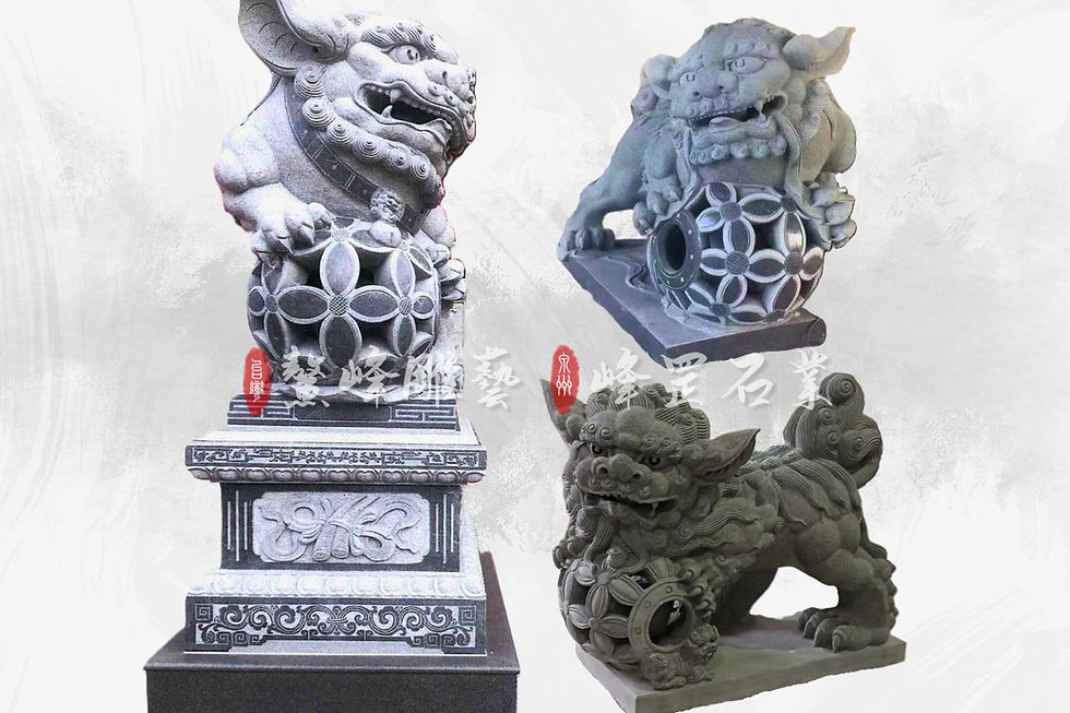 石獅子_7尺2庭獅(網球獅)