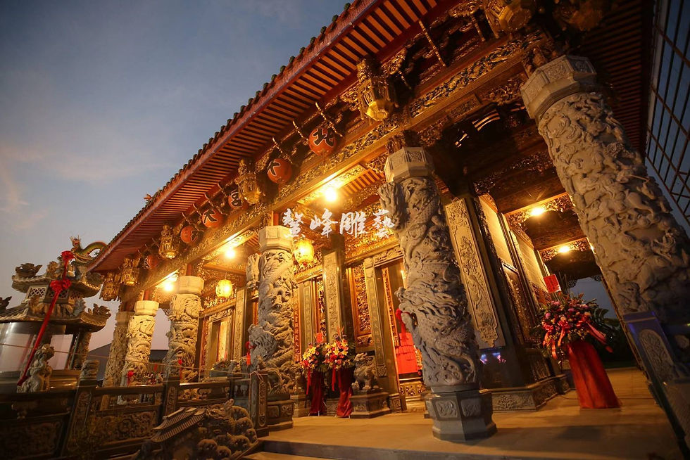 由鰲峰雕藝所雕刻的建廟實績【大神公廟】