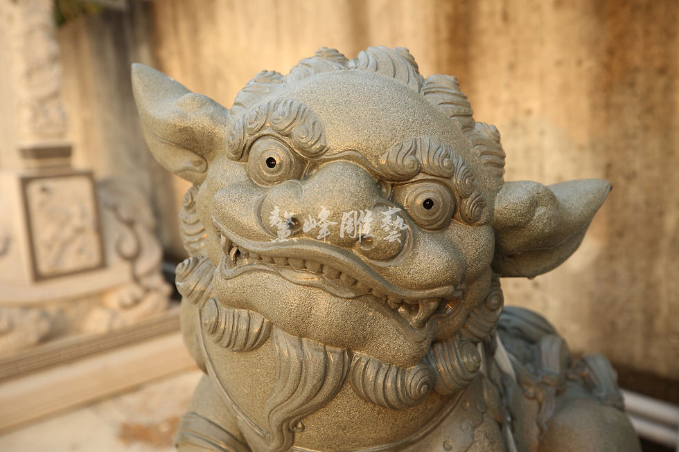 石獅子_4尺2對獅4