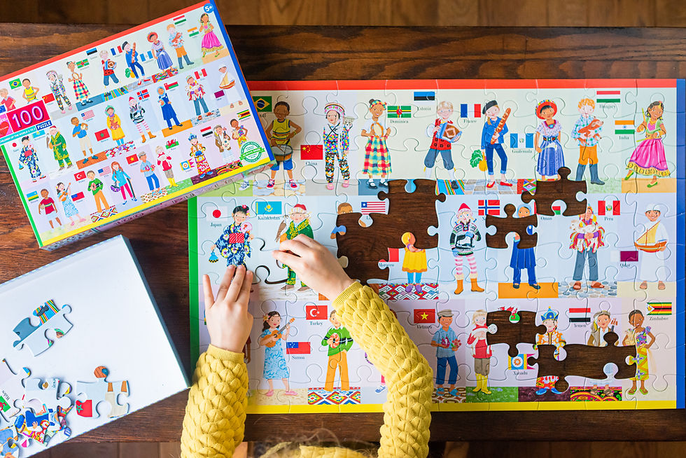 Thumbnail: Puzzle - 100 Piece - Children of the World
