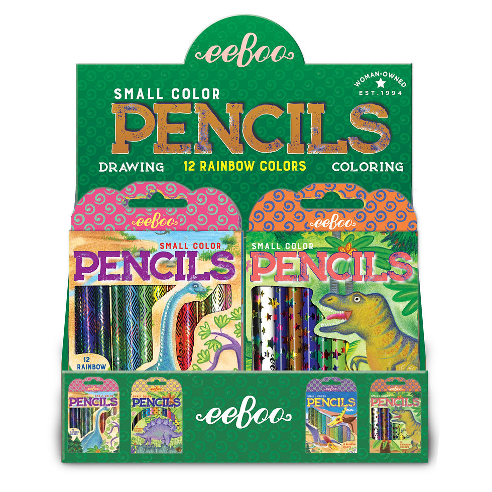 Thumbnail: Arts & Crafts - Pencils - Assortment - Dinosaur