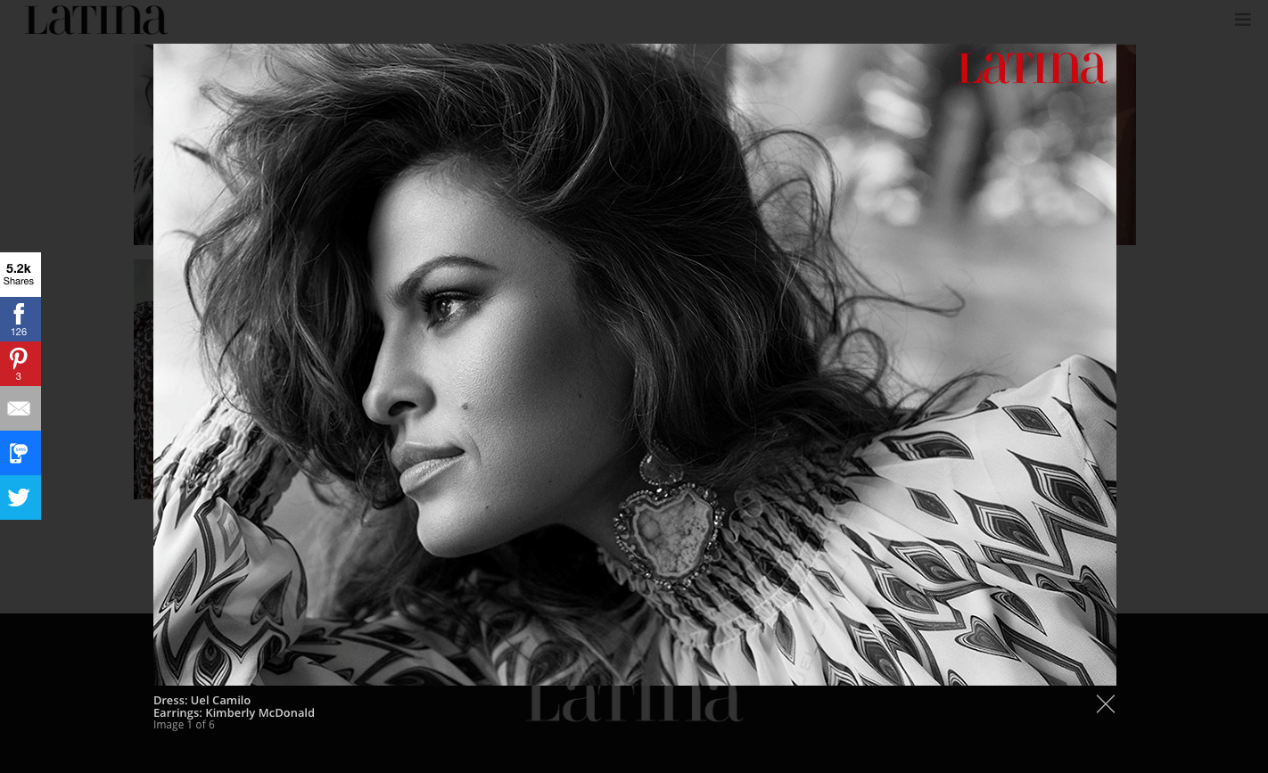 EVA MENDES in UEL CAMILO