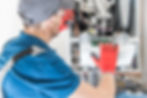 Northbrook Heating Central Gas Furnace Issue. Technician Trying To Fix the Problem with th